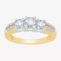 Love Lives Forever™ Natural Diamond 3-Stone Ring