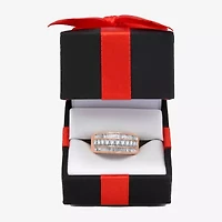 Womens 1 CT. T.W. Natural White Diamond 10K Rose Gold Anniversary Band