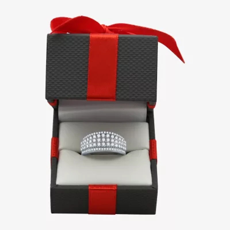 Womens 1 CT. T.W. Natural White Diamond 10K Gold Anniversary Band