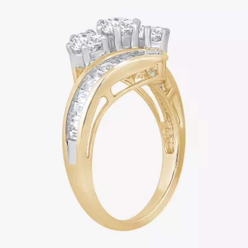 Love Lives Forever™ 1½ CT.T.W. Natural Diamond 10K Gold 3-Stone Ring