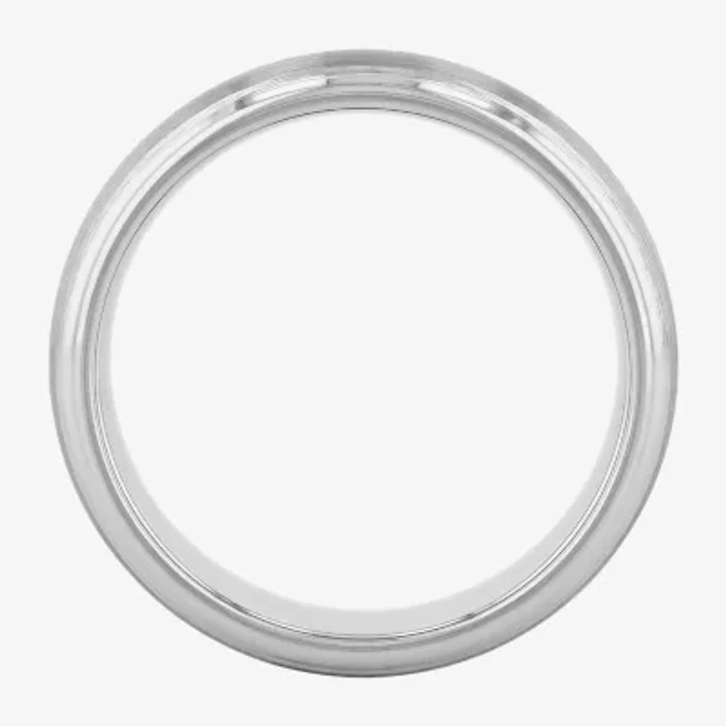 Mens 6mm Tungsten Comfort-Fit Ring