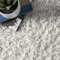 Nuloom Kara Solid Shag Indoor Rectangular Accent Rug