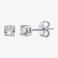 3/8 CT. T.W. Natural White Diamond 10K or 14K Gold Stud Earrings