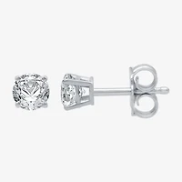 Ever Star / CT. T.W. Lab-Grown (G / SI1-SI2) Diamond 10K or 14K Gold Round Stud Earrings