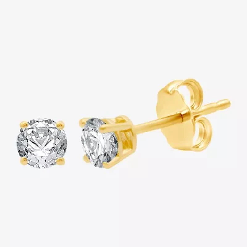 Ever Star 3/4 CT. T.W. Lab-Grown  (G / SI1-SI2) Diamond 10K or 14K Gold Round Stud Earrings