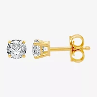 Ever Star 3/4 CT. T.W. Lab-Grown  (G / SI1-SI2) Diamond 10K or 14K Gold Round Stud Earrings