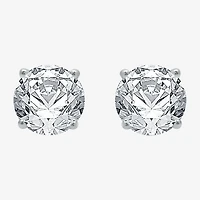 2 CT. T.W. Natural White Diamond 14K Gold 6.3mm Stud Earrings