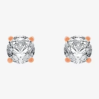 Classic Collection 1/2 CT. T.W. Natural White Diamond 10K Gold 3.8mm Stud Earrings