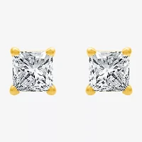 Deluxe Collection 1/2 CT.T.W. Natural Diamond 14K Gold 3.9mm Stud Earrings