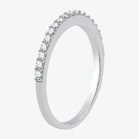 I Said Yes (H-I / I1) Womens 1 CT. T.W. Lab Grown White Diamond Sterling Silver Wedding Ring Set