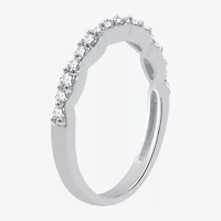 I Said Yes (H-I / I1) Womens 1 CT. T.W. Lab Grown White Diamond Sterling Silver Wedding Ring Set