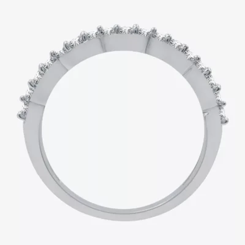 I Said Yes (H-I / I1) Womens 1 CT. T.W. Lab Grown White Diamond Sterling Silver Wedding Ring Set