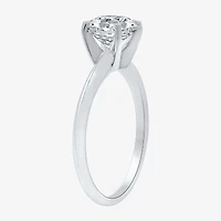 Womens / CT. Natural White Diamond 14K Gold Round Solitaire Engagement Ring