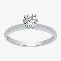 Classic Collection 1/2 CT. Lab-Grown (G / SI1-SI2) Diamond Round Solitaire Engagement Ring 10K or 14K Gold