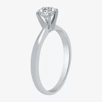 Classic Collection 1/2 CT. Lab-Grown (G / SI1-SI2) Diamond Round Solitaire Engagement Ring 10K or 14K Gold