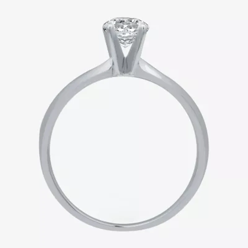 Classic Collection 1/2 CT. Lab-Grown (G / SI1-SI2) Diamond Round Solitaire Engagement Ring 10K or 14K Gold