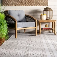 Nuloom Miriam Striped Indoor Outdoor Rectangular Area Rug