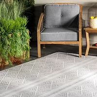 Nuloom Miriam Striped Indoor Outdoor Rectangular Area Rug