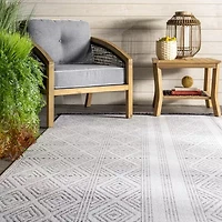 Nuloom Miriam Striped Indoor Outdoor Rectangular Area Rug