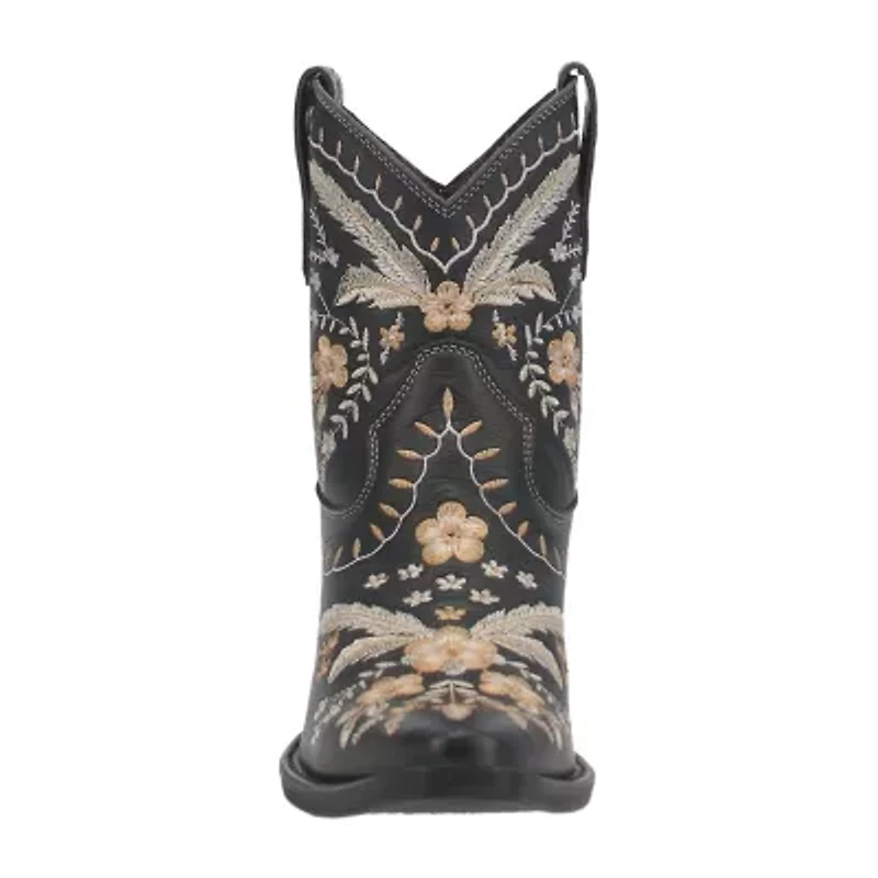 Dingo Womens Primrose Stacked Heel Cowboy Boots