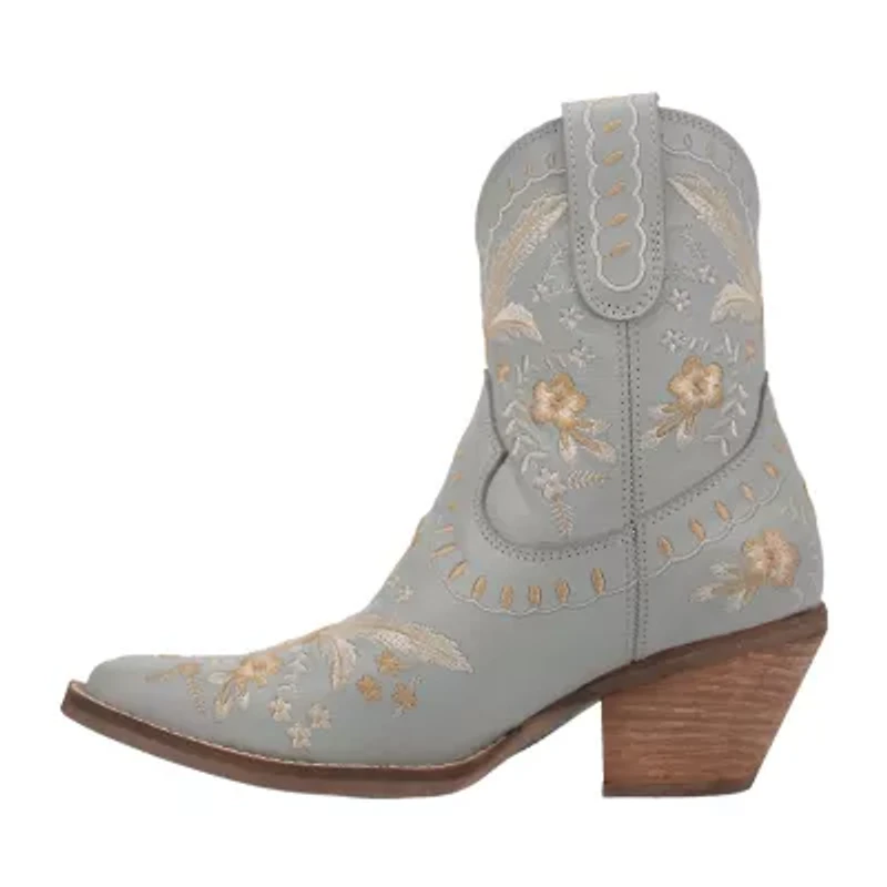 Dingo Womens Primrose Stacked Heel Cowboy Boots
