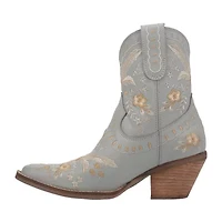 Dingo Womens Primrose Stacked Heel Cowboy Boots