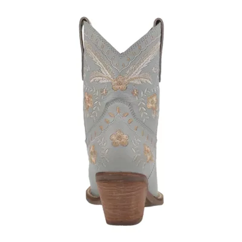 Dingo Womens Primrose Stacked Heel Cowboy Boots