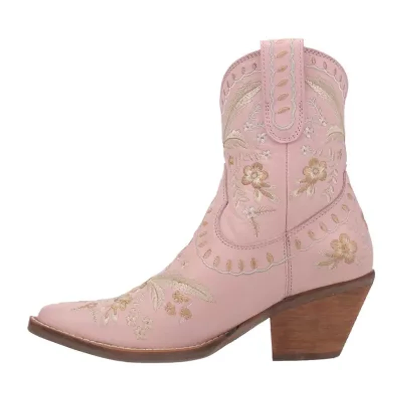 Dingo Womens Primrose Stacked Heel Cowboy Boots