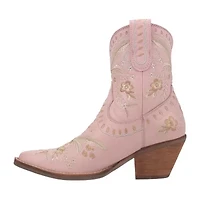 Dingo Womens Primrose Stacked Heel Cowboy Boots