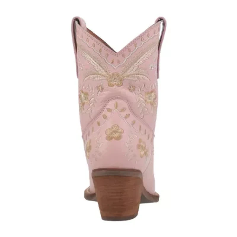 Dingo Womens Primrose Stacked Heel Cowboy Boots