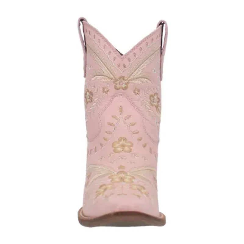 Dingo Womens Primrose Stacked Heel Cowboy Boots