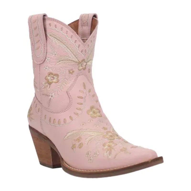 Dingo Womens Primrose Stacked Heel Cowboy Boots