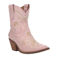 Dingo Womens Primrose Stacked Heel Cowboy Boots