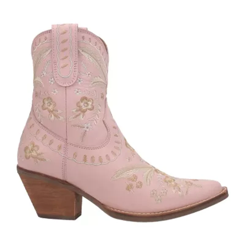 Dingo Womens Primrose Stacked Heel Cowboy Boots