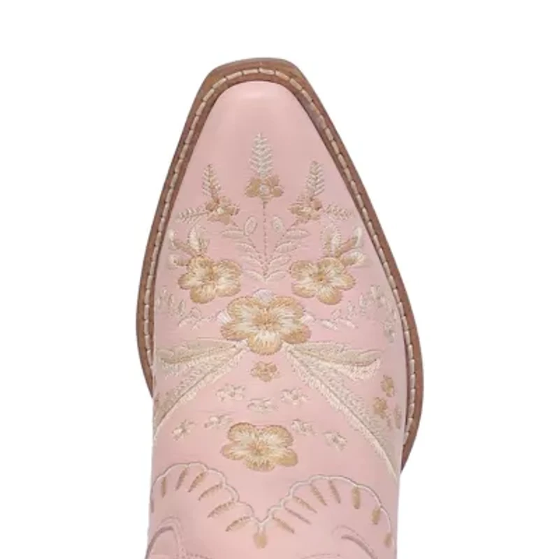 Dingo Womens Primrose Stacked Heel Cowboy Boots