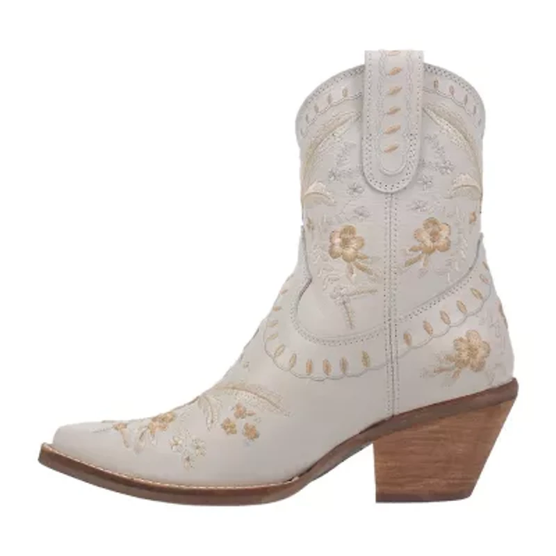 Dingo Womens Primrose Stacked Heel Cowboy Boots