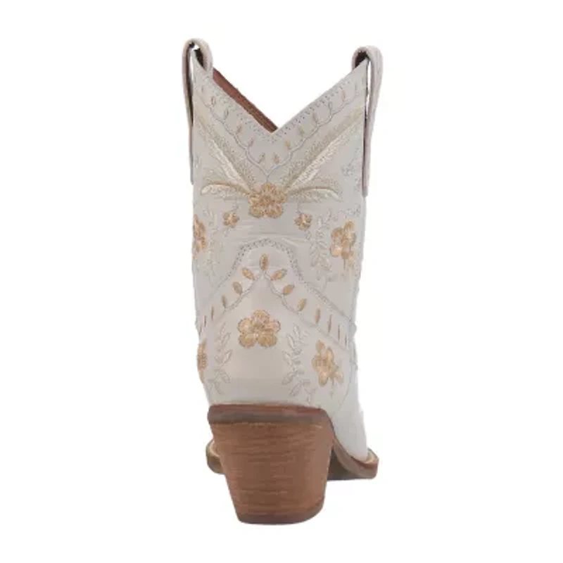 Dingo Womens Primrose Stacked Heel Cowboy Boots