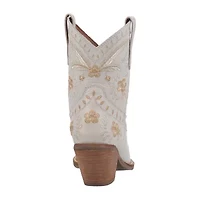 Dingo Womens Primrose Stacked Heel Cowboy Boots