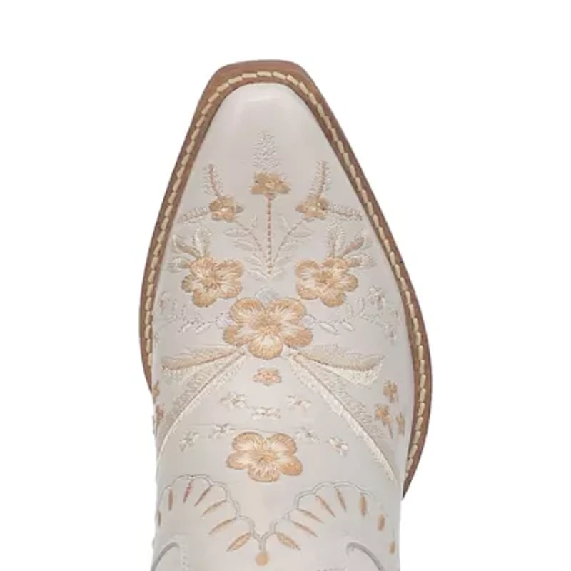Dingo Womens Primrose Stacked Heel Cowboy Boots