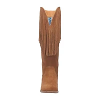 Dingo Womens Hassie Flat Heel Cowboy Boots