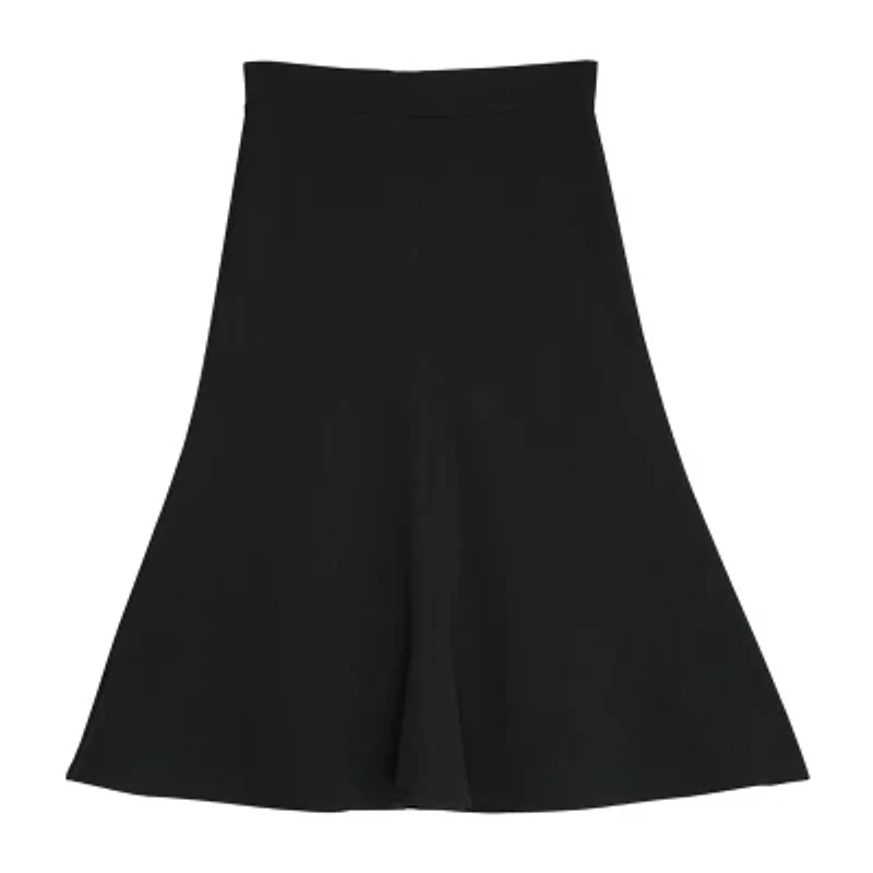 Byer California Big Kid Girls Mid Rise Midi A-Line Skirt