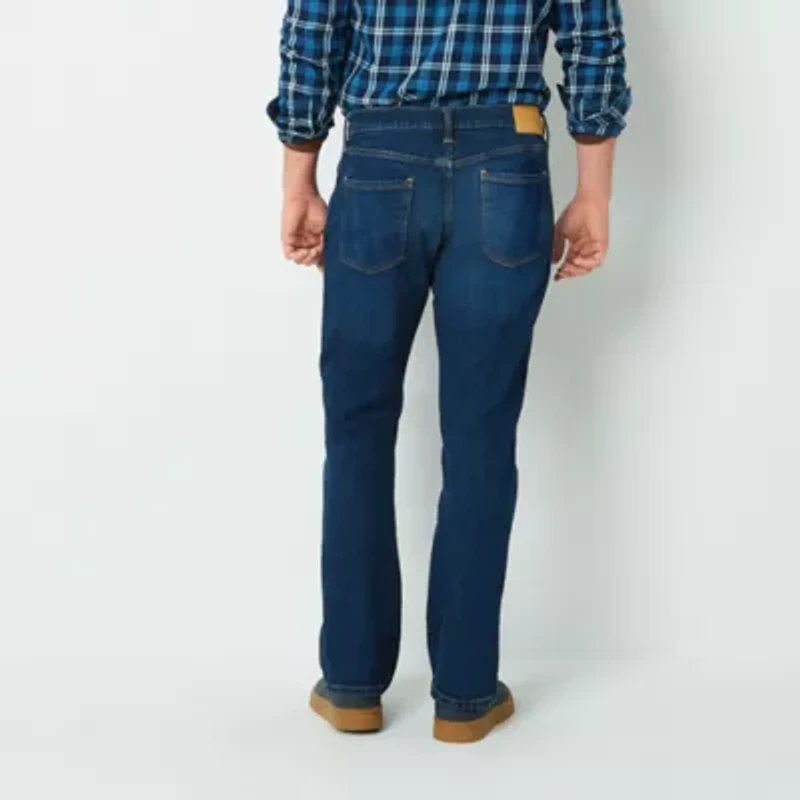 mutual weave Mens Stretch Bootcut Jean