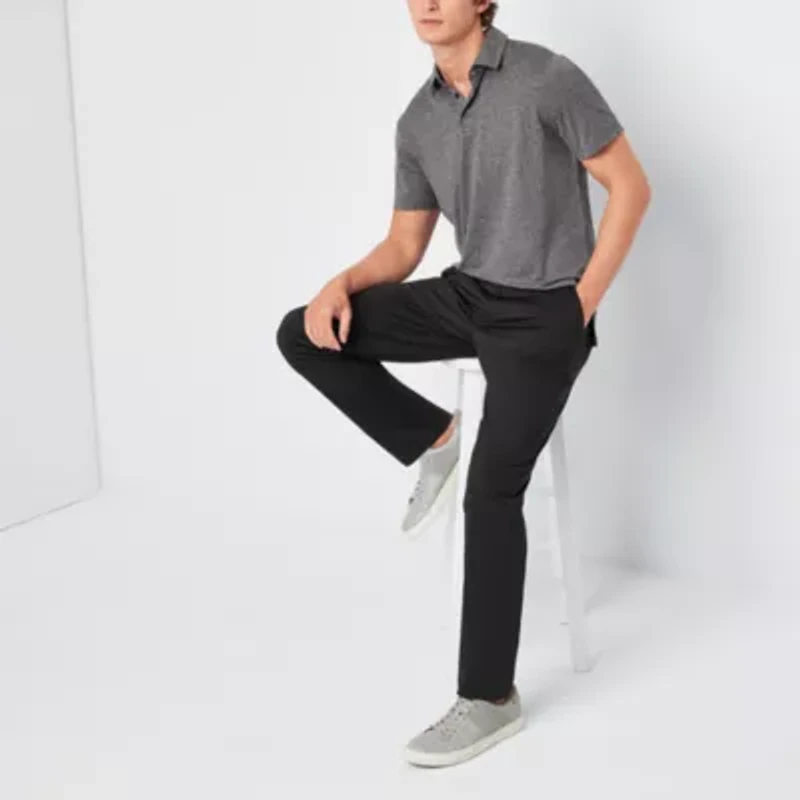 Stylus Chino Mens Straight Fit Flat Front Pant