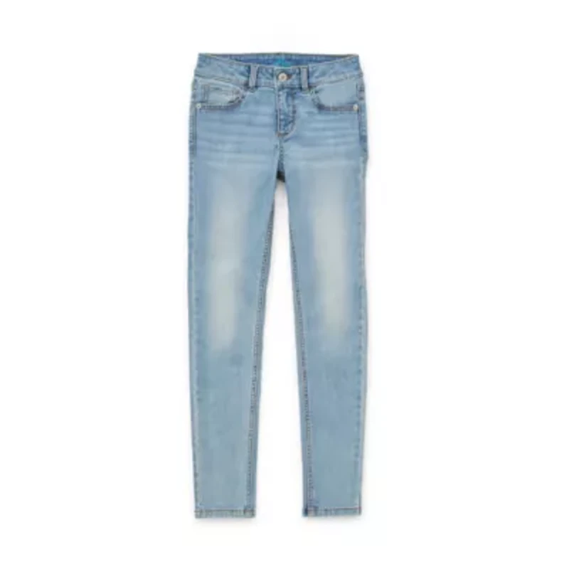 Thereabouts Superflex Little & Big Kid Girls Adjustable Waist Stretch Fabric Skinny Fit Denim Jean