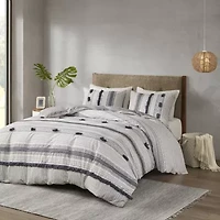 INK+IVY Cody 3 Piece Cotton Duvet Cover Set
