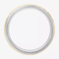 Mens 5MM Sterling Silver Wedding Band