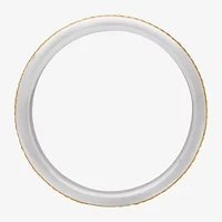 Mens 6MM Sterling Silver Wedding Band