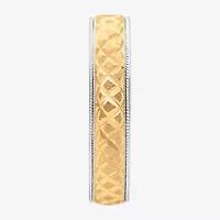 Mens 6MM Sterling Silver Wedding Band