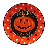 Certified International Spooky Halloween 4-pc. Earthenware Dessert Plate