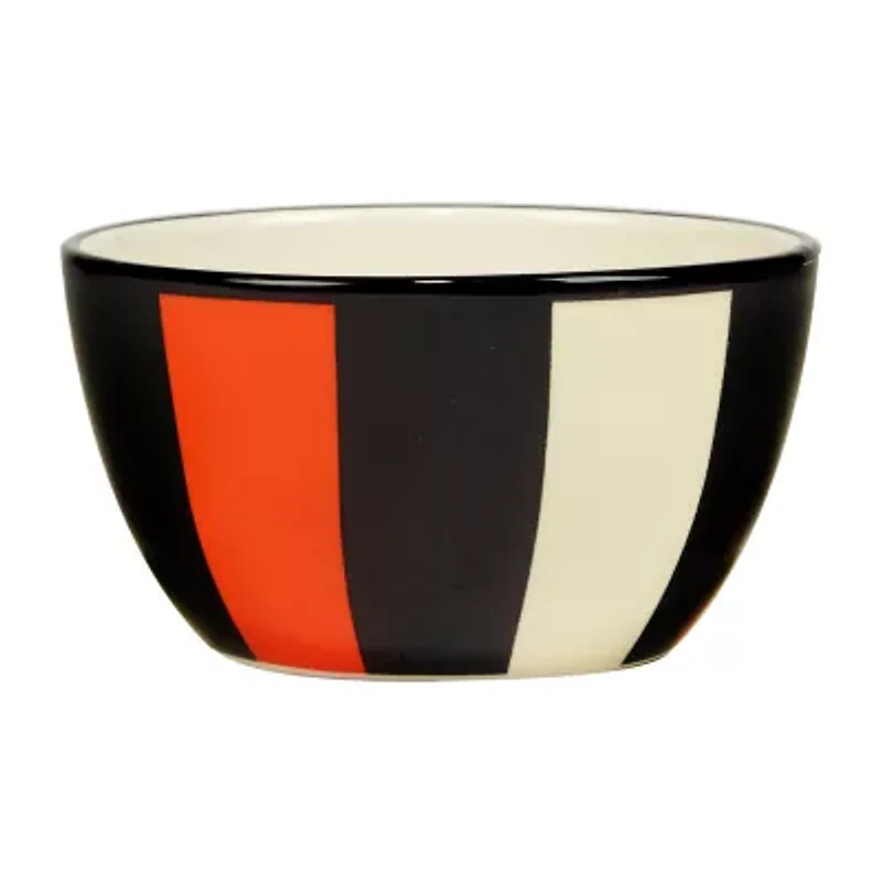 Certified International Spooky Halloween 4-pc. Earthenware Ice Cream Bowl